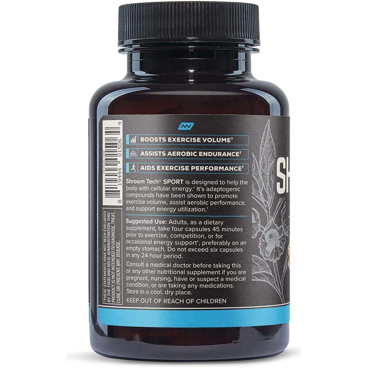 Onnit Shroom Tech SPORT: Clinically Studied Preworkout Supplement with Cordyceps Mushroom (28Ct) - Glam Global UK