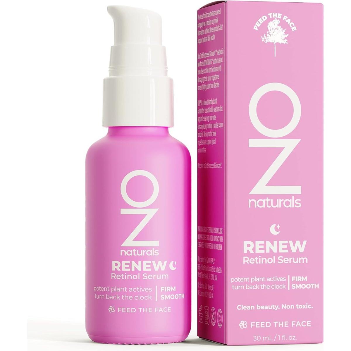 OZNATURALS RENEW: Retinol Serum, Increased Skin Renewal and Support - 30ml - Glam Global UK