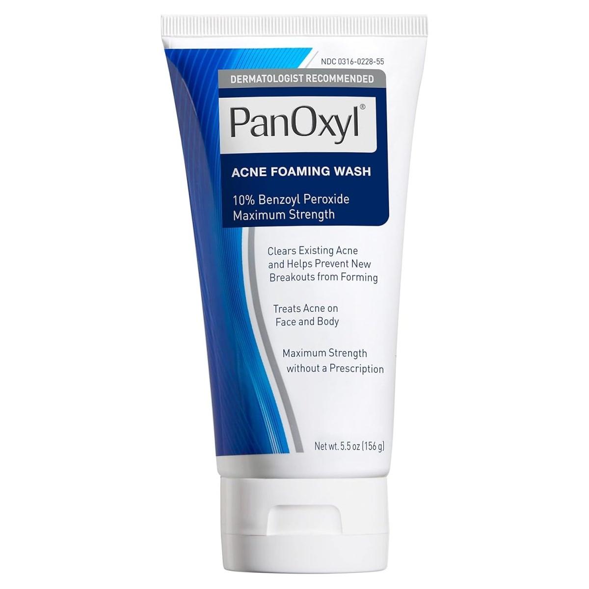 PanOxyl Maximum Strength Antimicrobial - 156ml - USA No 1 Best Selling Acne Trea - Glam Global UK