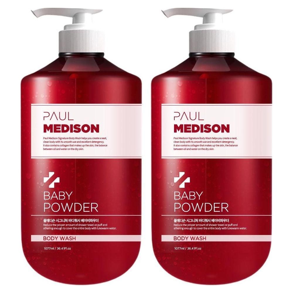 Paul Madison Signature Body Wash White Musk fragrance 1077mL 2pc - Glam Global UK