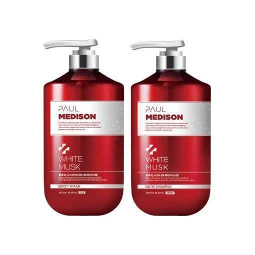 Paul Medison Signature Body Wash White Musk 1077ml X 2 | Luxurious Cleansing & Hydration - Glam Global UKPAUL MEDISON