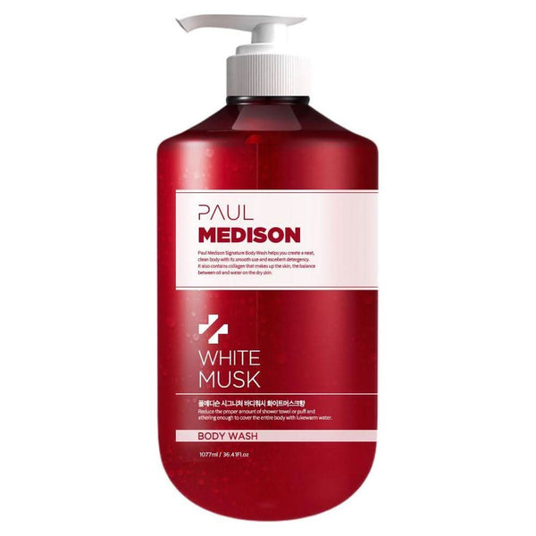 Paul Medison Signature Body Wash White Musk 1077ml | Luxurious Cleansing & Hydration - Glam Global UKPAUL MEDISON