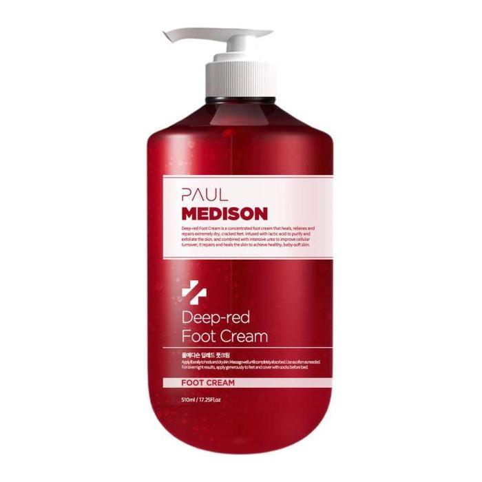 PAUL MEDISON Deep-Red Keratin Care Foot Cream 510ml - Glam Global UK