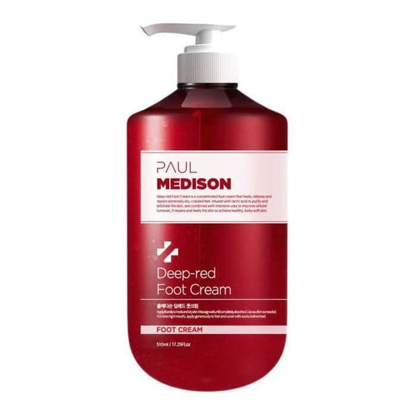 PAUL MEDISON Deep - Red Keratin Care Foot Cream 510ml - Glam Global UKPAUL MEDISON