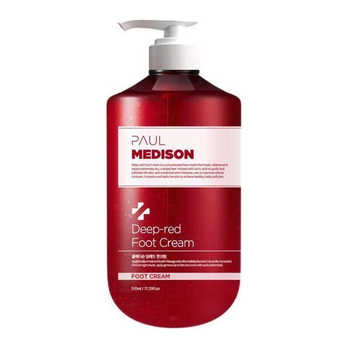 PAUL MEDISON Deep-Red Keratin Care Foot Cream 510ml - Glam Global UK