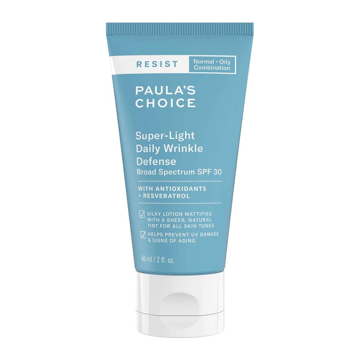 Paula's Choice Resist Super-Light Daily Wrinkle Defense SPF30 (60ml) - Glam Global UK
