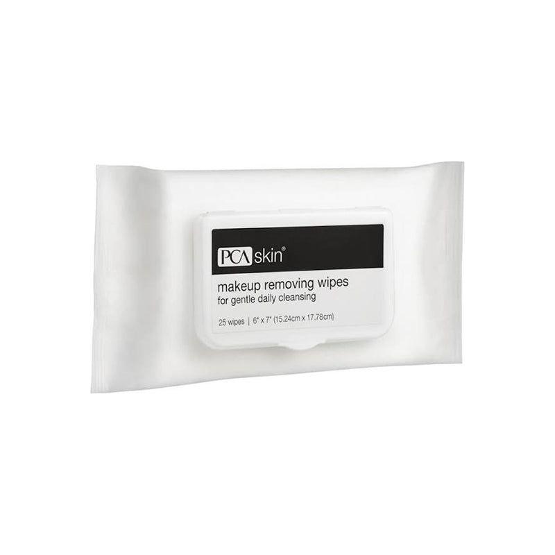 PCA Skin Makeup Removing Wipes 25 Ct - Glam Global UK