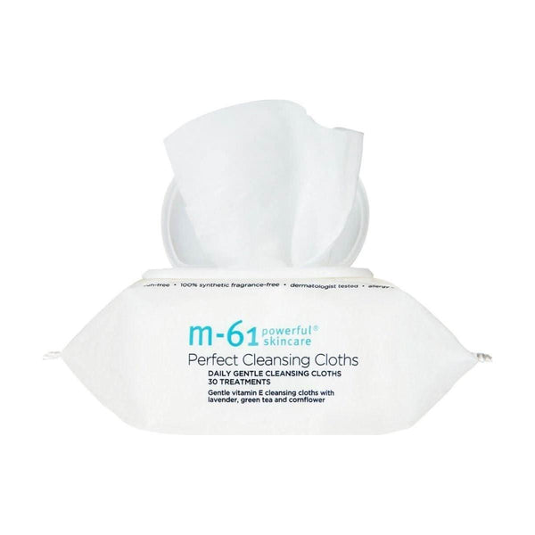 M - 61 Perfect Cleansing Cloths - 30 Treatments - Glam Global UKM - 61