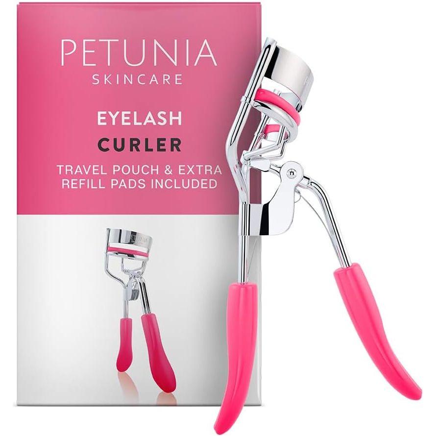 Petunia Eyelash Curler With Silicone Refill Pad - Glam Global UK