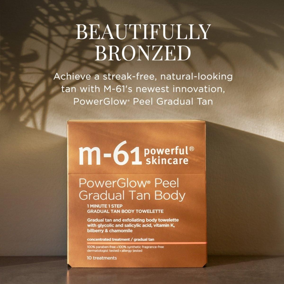 PowerGlow Peel Gradual Tan Body - Glam Global UK