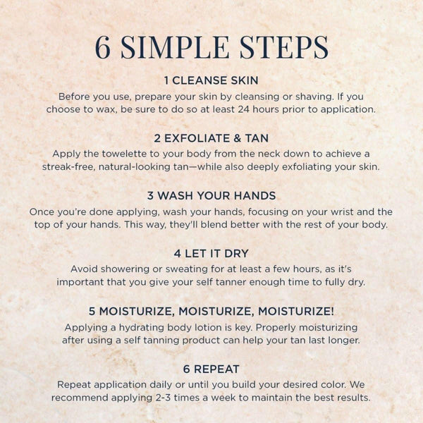 M - 61 PowerGlow Peel Gradual Tan Body - 10 Treatments - Glam Global UKM - 61