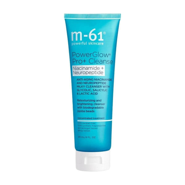 M - 61 PowerGlow Pro+ Niacinamide+Neuropeptide Cleanse - 120ml - Glam Global UKM - 61