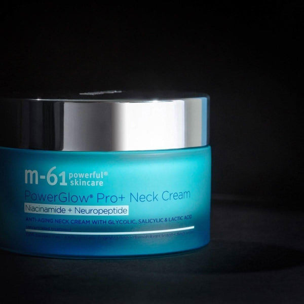 M - 61 PowerGlow Pro+ Niacinamide+Neuropeptide Neck Cream - 50ml - Glam Global UKM - 61