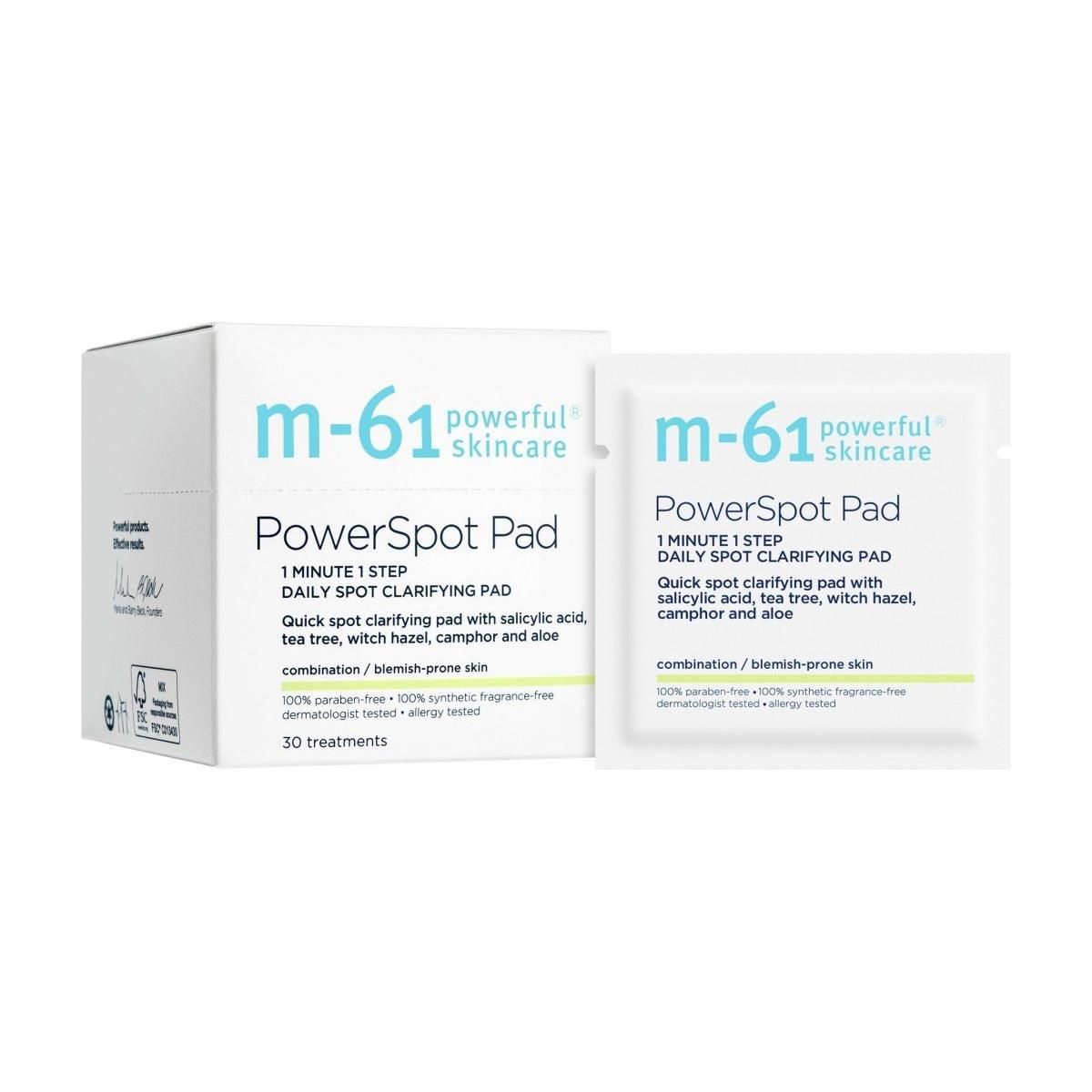 M - 61 PowerSpot Pad - 30 Treatments - Glam Global UKM - 61