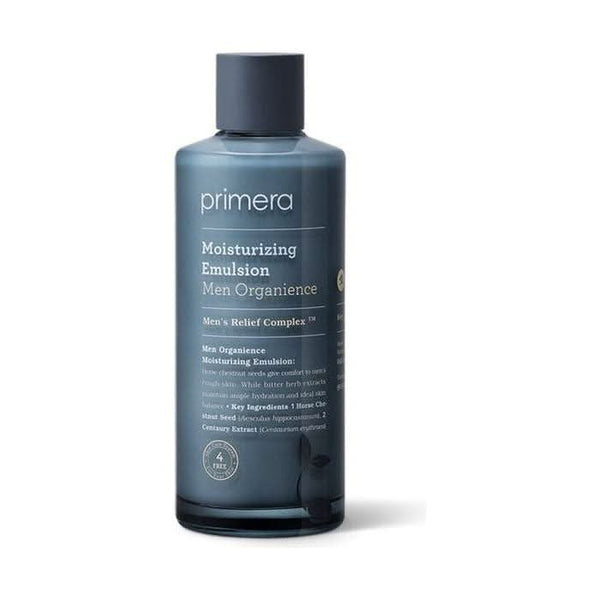 primera Men Organience Moisturizing Emulsion - 150ml | Rich Hydration & Skin Revitalization - Glam Global UKprimera