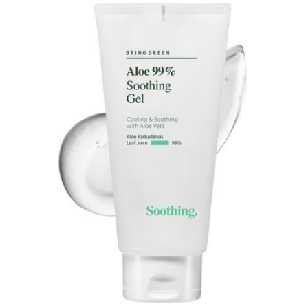 [BRING GREEN] Aloe 99% Soothing Gel - Ultimate Skin Hydration and Repair 300ml - Glam Global UKBRING GREEN