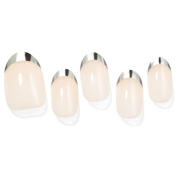 [DASHING DIVA] MAGIC PRESS DESIGN 30 Tips #Silver Modern French - Glam Global UKDASHING DIVA