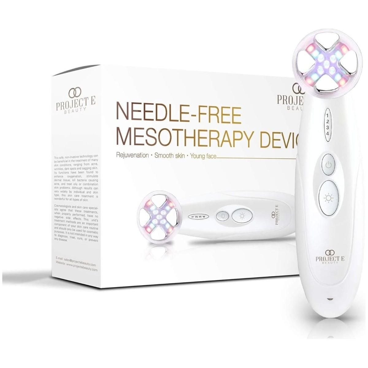 Project E Beauty Facial & Eye Photon Ultrasonic Device - Glam Global UK