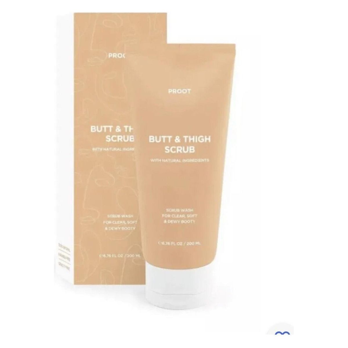 Proot Butt & Thigh Scrub Wash - 200ml - Glam Global UK