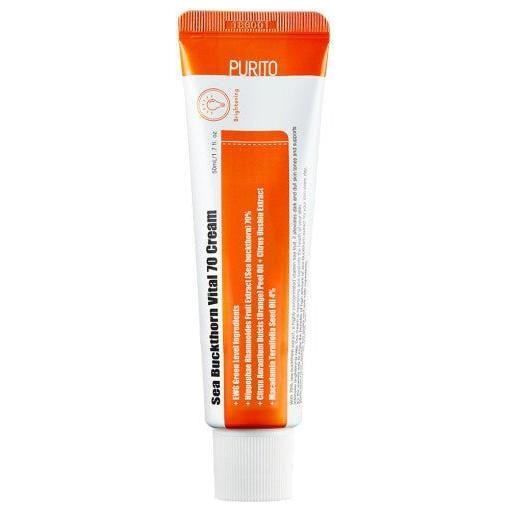 PURITO SEOUL Sea Buckthorn Vital 70 Cream 50ml - Glam Global UKPURITO SEOUL