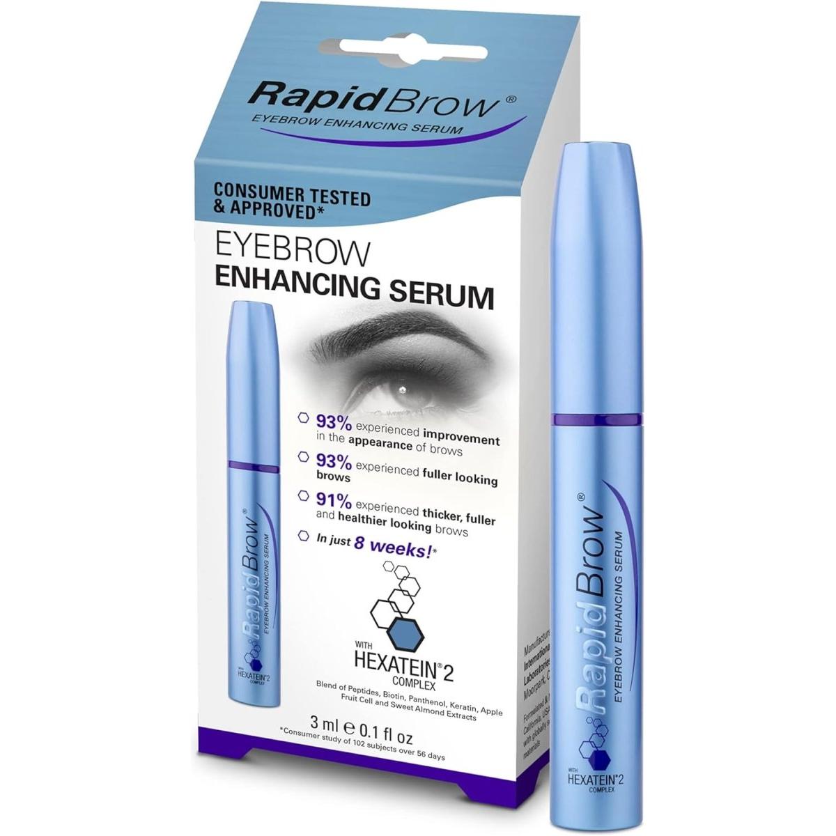 RapidBrow Eyebrow Enhancing Serum 3ML - Glam Global UK