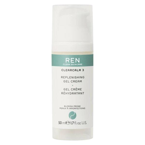 REN Clean Skincare Face ClearCalm 3 Replenishing Gel Cream - 50ml - Glam Global UK