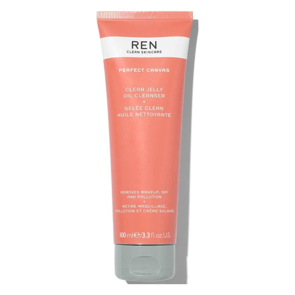 REN Clean Skincare Face Perfect Canvas Clean Jelly Oil Cleanser 100ml - Glam Global UK