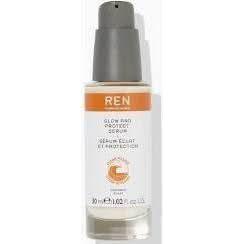 REN Clean Skincare Glow & Protect Serum - 30ml | Brightening Face Serum for All Skin Types - Glam Global UKREN Clean Skincare