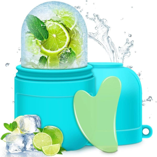 Revitalize with Ice Face Roller and Gua Sha Set - Blue - Glam Global UKGlam Global UK