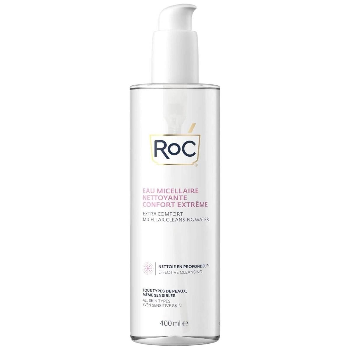 RoC Skincare Extra Comfort Cleansing Water 200 ml - Glam Global UK