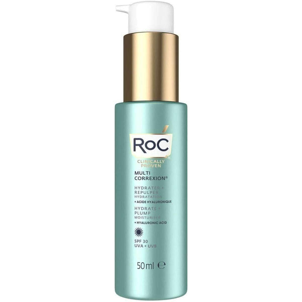 RoC Skincare Multi Correxion Hydrate + Plump Moisturiser SPF30 - 50ml | Deep Hydration & Wrinkle Reduction - Glam Global UKRoC Skincare