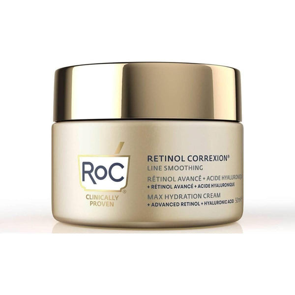 RoC Skincare Retinol Correxion Line Smoothing Max Daily Hydration - 50ml - Glam Global UKRoC Skincare