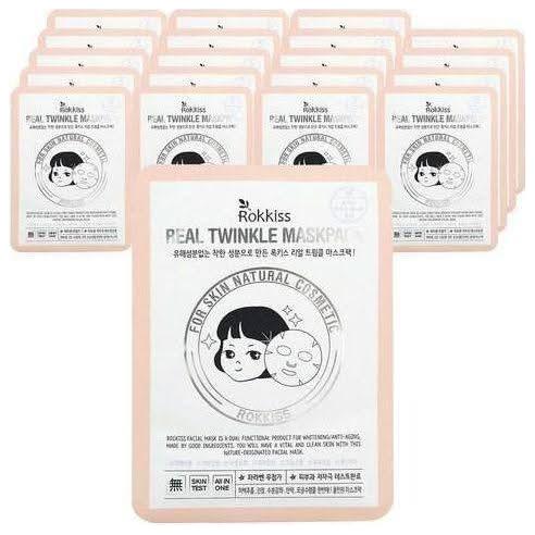 Rokkiss Real Twinkle Mask Pack 20ea - Glam Global UKRokkiss