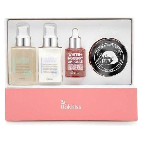 Rokkiss Whitening Special Skin Care Set (4 - Piece) | Brighten, Hydrate & Nourish - Glam Global UKRokkiss
