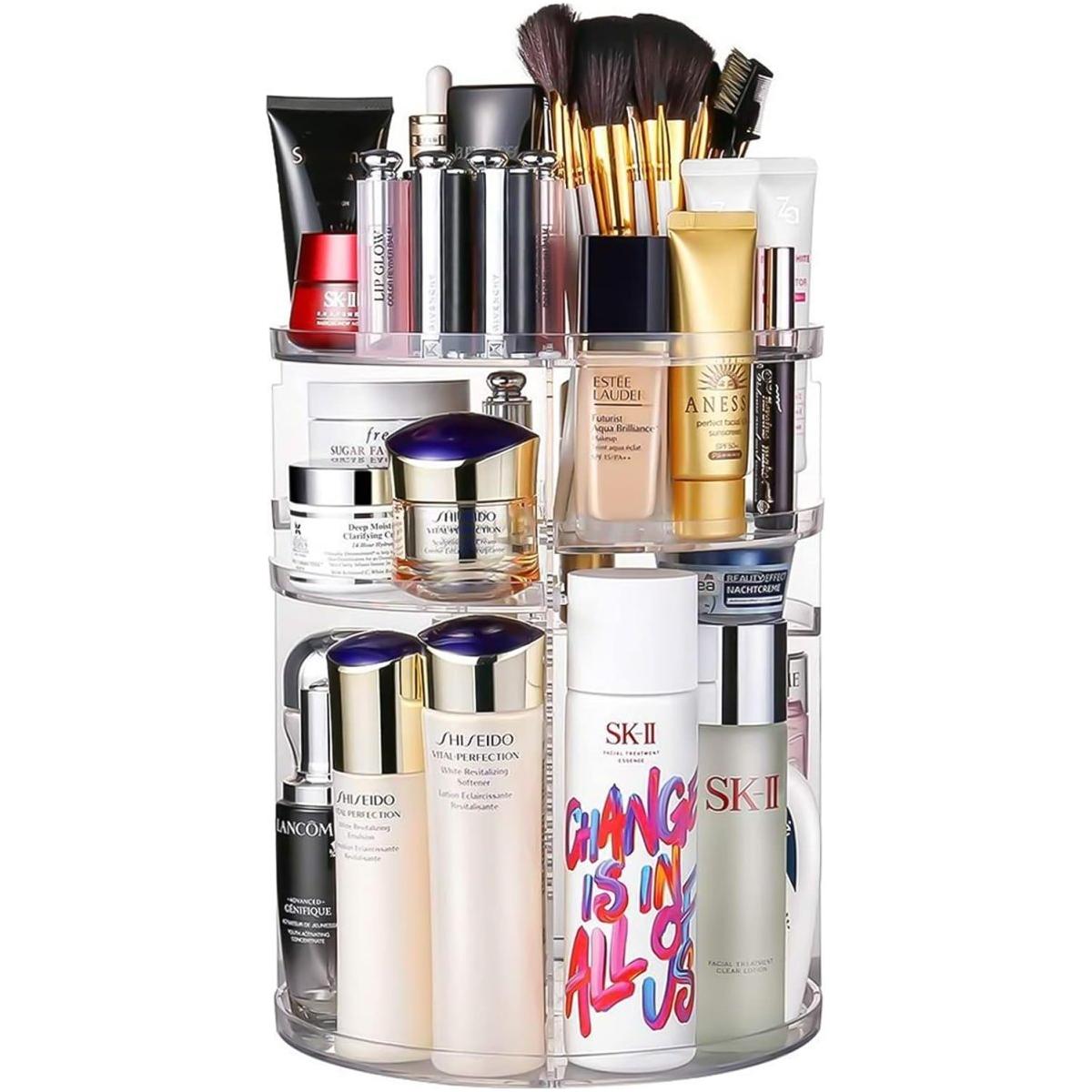 Rotating Makeup Organizer - Your Ultimate Solution for Organized Beauty - Glam Global UK