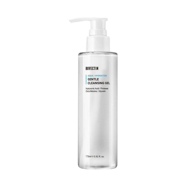 ROVECTIN Aqua Gentle Cleansing Gel - 175ml | Low - pH Hydrating Cleanser - Glam Global UKROVECTIN