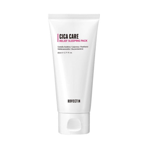 Rovectin Cica Care Sleeping Pack - 80ml | Overnight Hydration & Calming Care - Glam Global UKROVECTIN