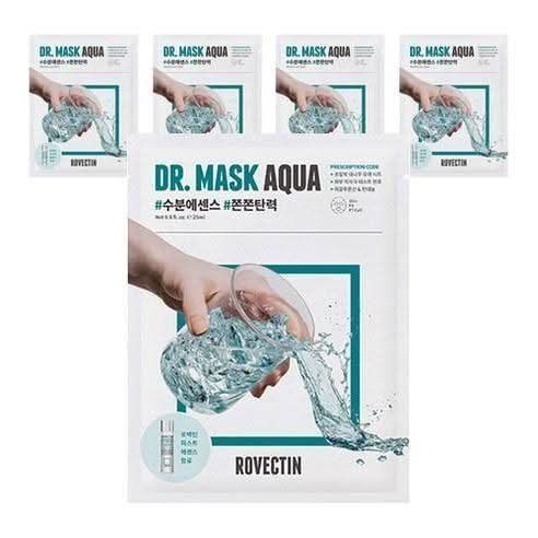 ROVECTIN DR. MASK AQUA 25ml X 5ea - Glam Global UKROVECTIN