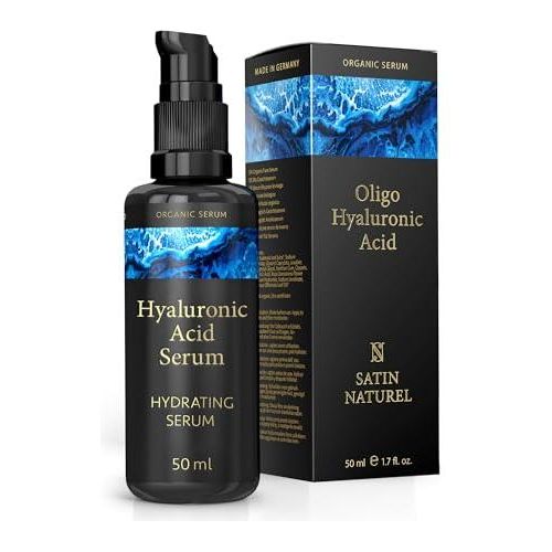 Satin Naturel Hyaluronic Acid Serum - 50ml - Glam Global UK