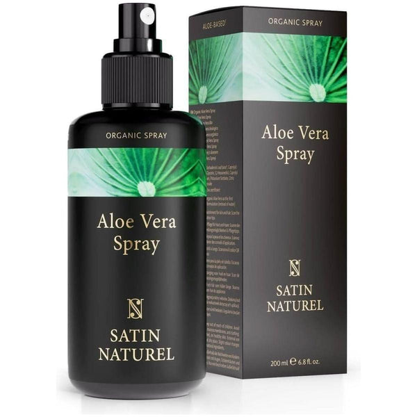 Satin Naturel Organic Aloe Vera Gel 200ml - Glam Global UKSatin Naturel