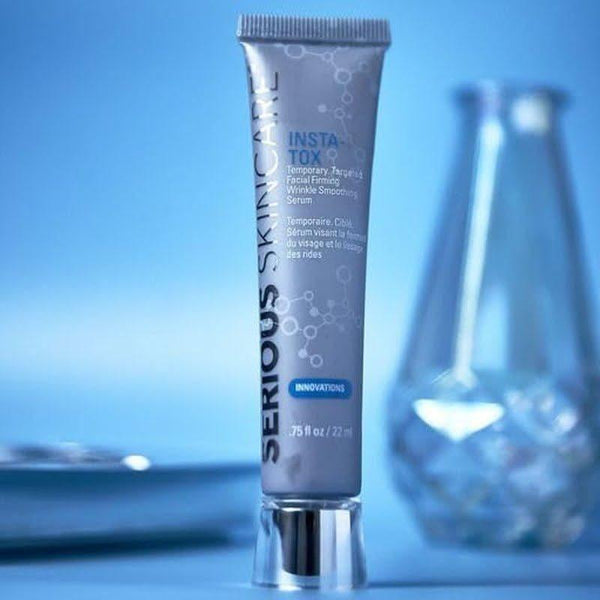 Serious Skincare INSTA - TOX Instant Wrinkle Smoothing Serum - Instant Line Filler - Two 22ml Tubes (2Pack) - Glam Global UKSerious Skincare