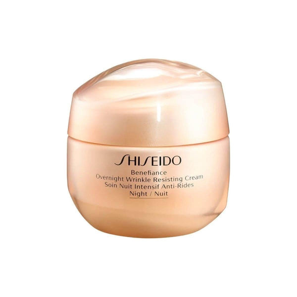 Shiseido Benefiance Overnight Wrinkle Resisting Cream - 50ml | Plump, Hydrate & Smooth - Glam Global UKShiseido