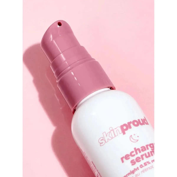 Skin Proud Recharge Serum, Overnight 0.5% Retinol Serum - 25ml - Glam Global UKSkin Proud