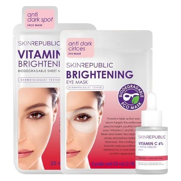 Skin Republic Even Tone + Brighten Vitamin C collection - Glam Global UKSkin Republic