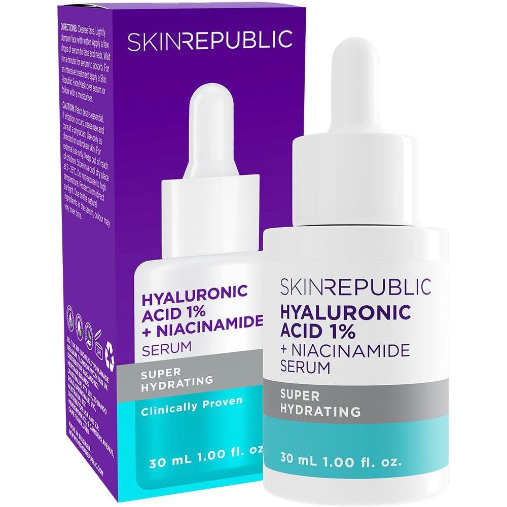 Skin Republic Hyaluronic Acid 1% + Niacinamide Serum 30ml - Glam Global UK