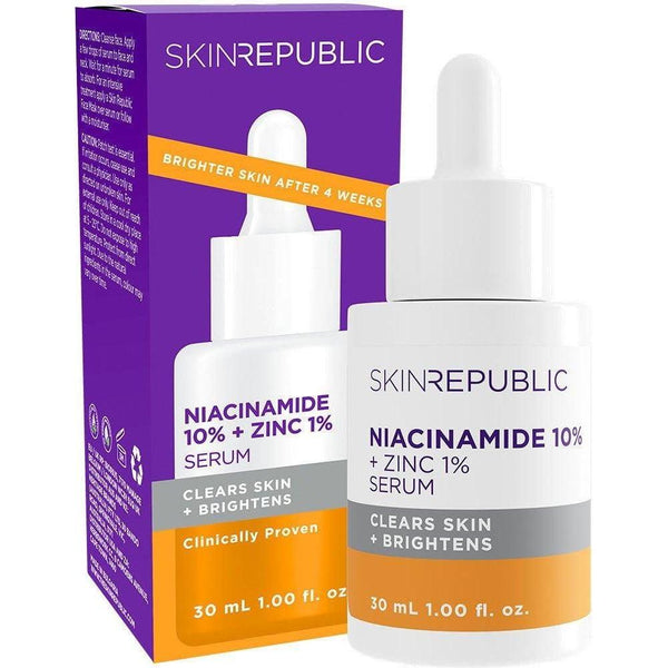 Skin Republic Niacinamide 10% + Zinc 1% Serum 30ml - Glam Global UKSkin Republic