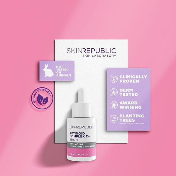Skin Republic Retinoid Complex 1% Serum 30ml - Glam Global UKSkin Republic