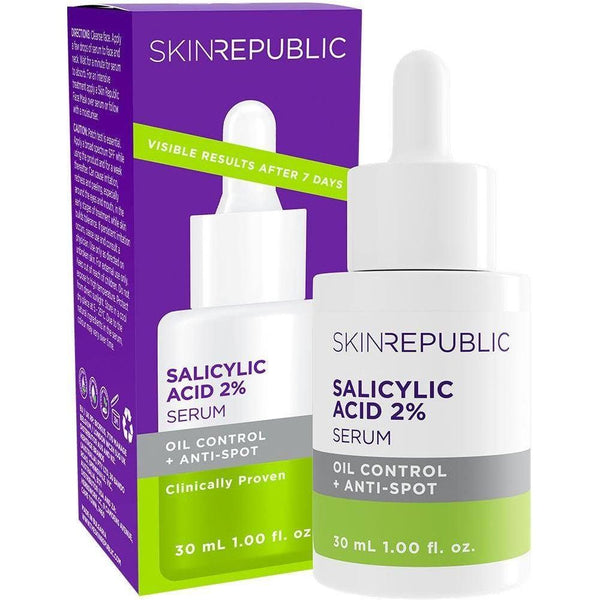 Skin Republic Salicylic Acid 2% Serum 30ml - Glam Global UKSkin Republic