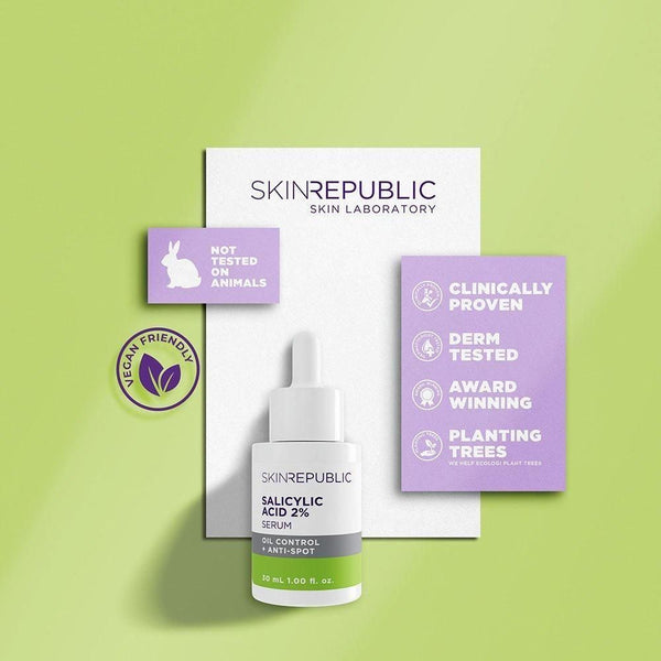 Skin Republic Salicylic Acid 2% Serum 30ml - Glam Global UKSkin Republic