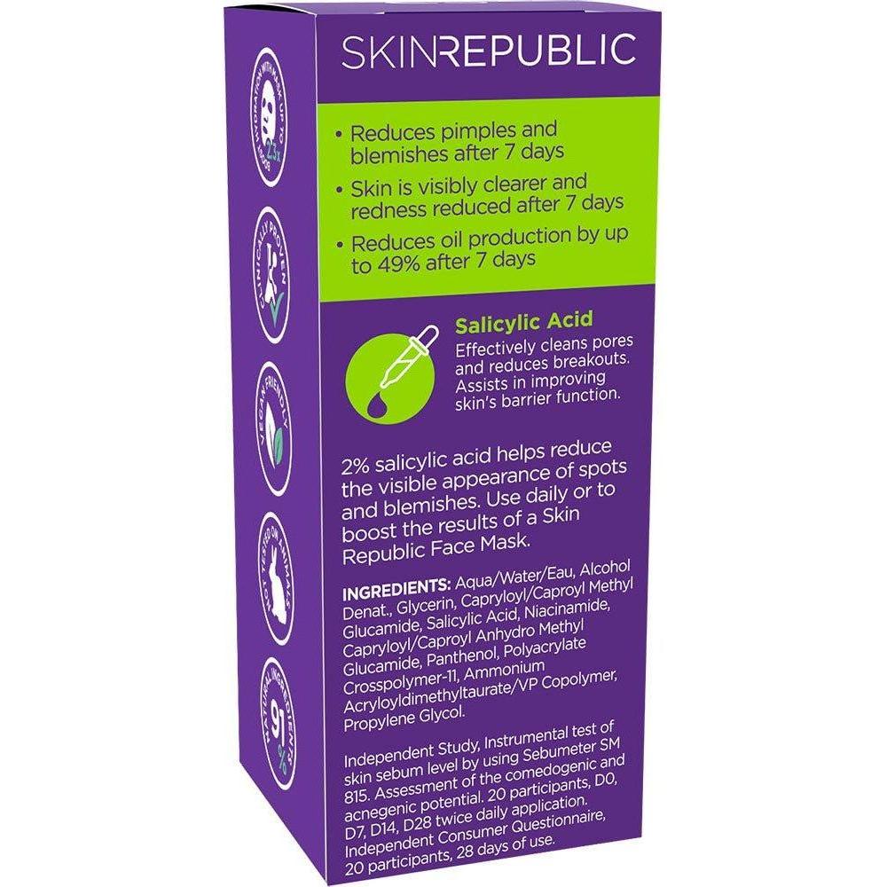 Skin Republic Salicylic Acid 2% Serum 30ml - Glam Global UK